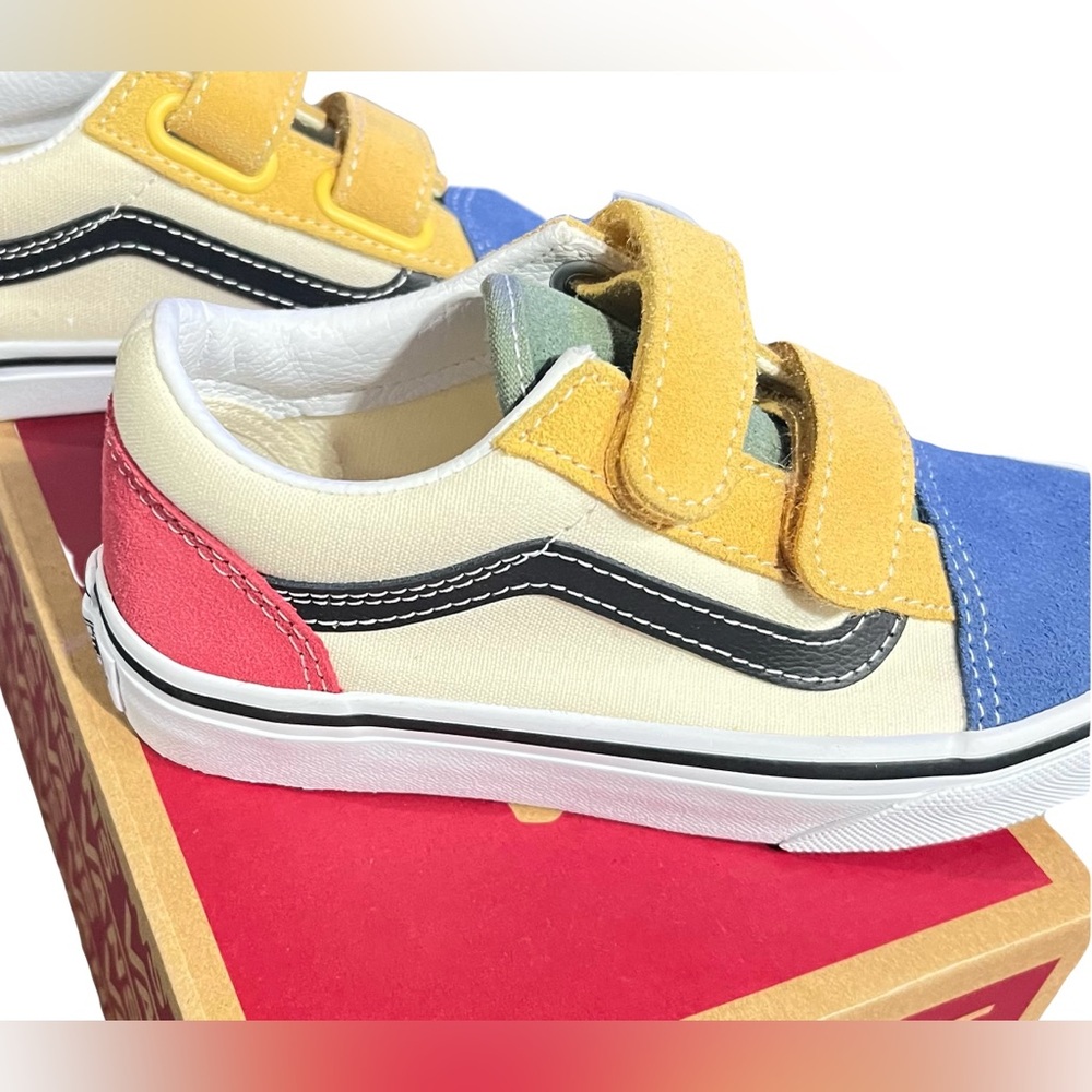 Youth Vans Old Skool V Color Block - Picture 2 of 2